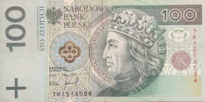 Poland 100 Złotych
YK 1514594 Banknote
