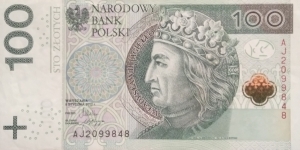 Poland 100 Złotych
AJ 2099848 Banknote