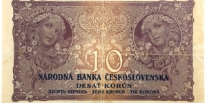 Banknote from Czech Republic