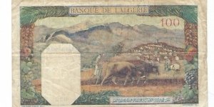 Banknote from Algeria