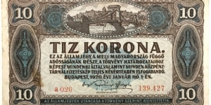 10 Korona Banknote