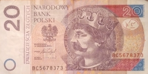 Poland 20 Złotych
BC 5678373 Banknote