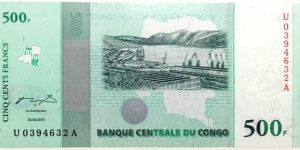 500 Francs / 50th Anniversary of Independence (1960-2010) Banknote