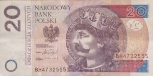 Poland 20 Złotych
BH 4732555 Banknote