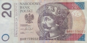 Poland 20 Złotych
BH 8159602 Banknote