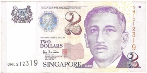 2 Dollars (1999) Banknote