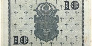 Banknote from Sweden