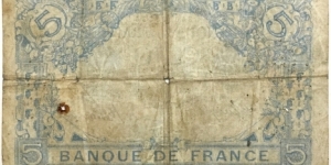 Banknote from France