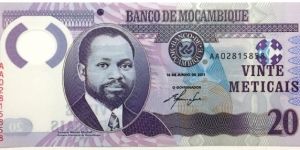 20 Meticais Banknote