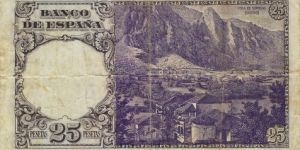 Banknote from Spain