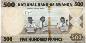 Banknote from Rwanda