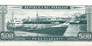 Banknote from Paraguay