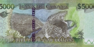 Banknote from Guyana