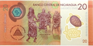 Banknote from Nicaragua