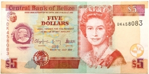 5 Dollars Banknote