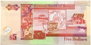 Banknote from Belize