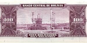 Banknote from Bolivia