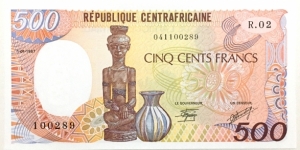 500 Francs Banknote