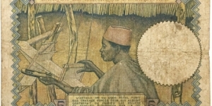 Banknote from West African States