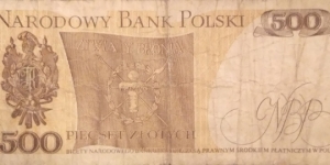 Banknote from Poland