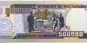 Banknote from Mozambique