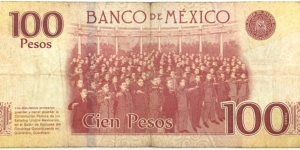 Banknote from Mexico