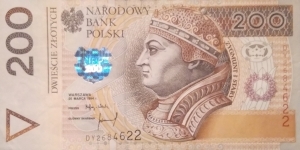 Poland 200 Złotych
DY 2684622 Banknote