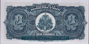 Banknote from Haiti