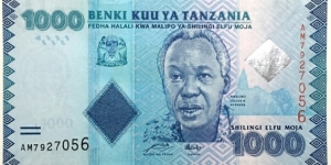 1000 Shillings Banknote