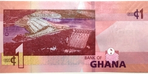 Banknote from Ghana