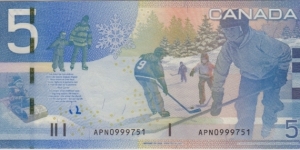 Banknote from Canada