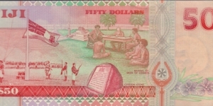 Banknote from Fiji