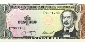 1 Peso Oro Banknote