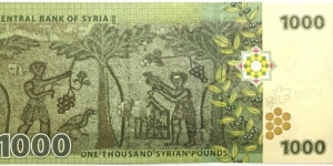 Banknote from Syria