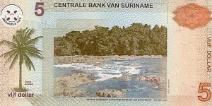 Banknote from Suriname