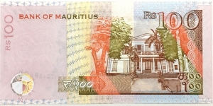 Banknote from Mauritius