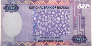 Banknote from Rwanda