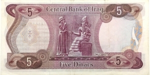 Banknote from Iraq