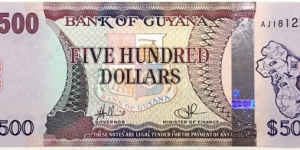 500 Dollars Banknote