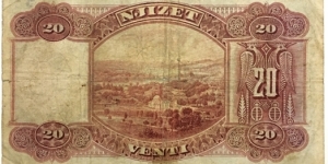 Banknote from Albania