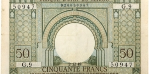 50 Francs Banknote