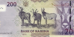 Banknote from Namibia