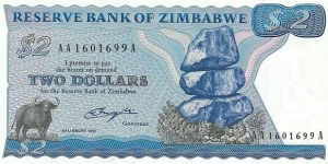 2 Dollars Banknote