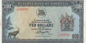 10 Dollars Banknote