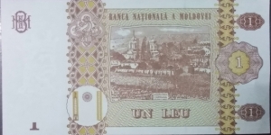 Banknote from Moldova