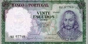 20 Escudos Banknote