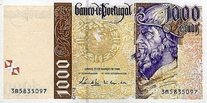 1000 Escudos Banknote