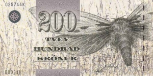 Faroe Islands 200 Krónur Banknote