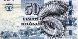 Faroe Islands 50 Krónur Banknote