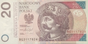 20 Złotych Banknote